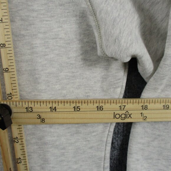 North Face Sweater Womens Medium Ivory Pull Over Hoodie Hike Outdoors Fleece - Picture 12 of 14
